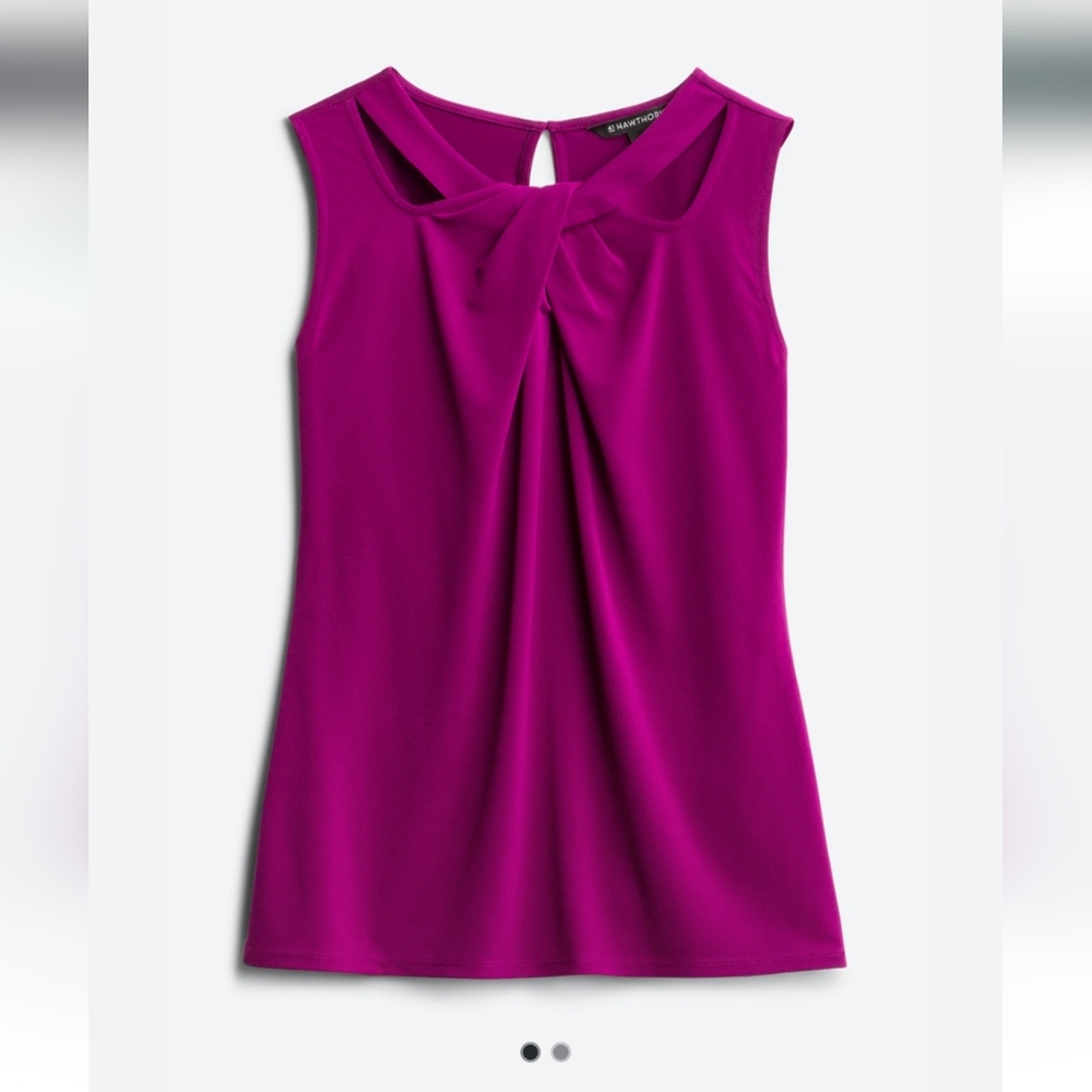 Magenta 41Hawthorne sleeveless blouse